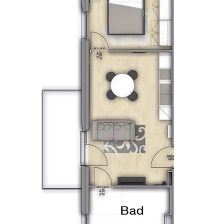 アパート City Appartement シュヴァーツ